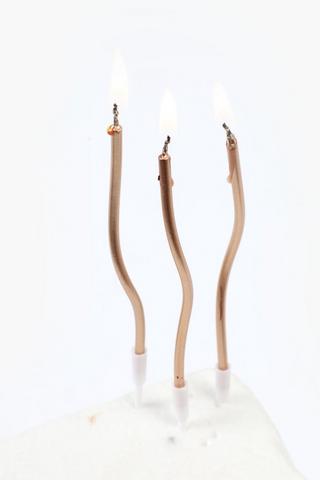 6 Pack Twirl Candles