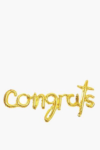 Congrats Helium Balloon
