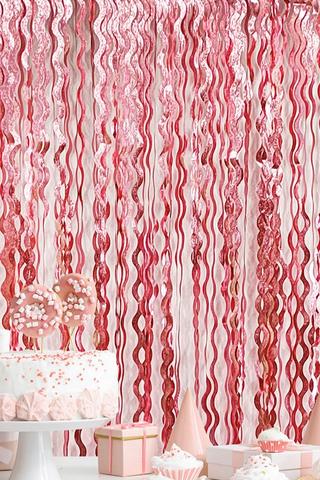 Twists Rose Gold Backdrop