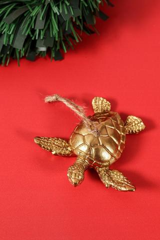 Hanging Metallic Turtle