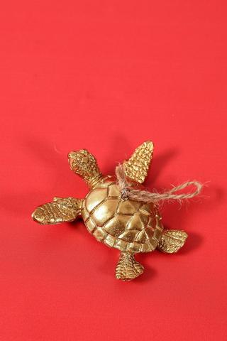 Hanging Metallic Turtle