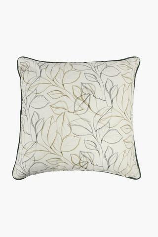 Extra Premium U&G Aliss Botanic Feather Filled Scatter Cushion, 60x60cm