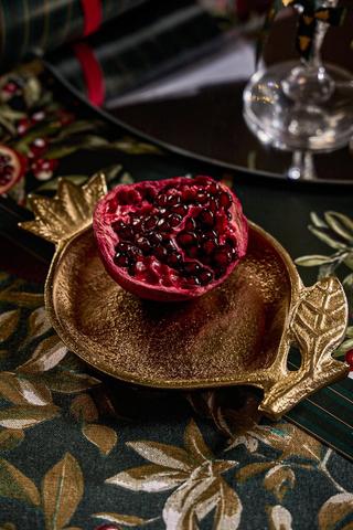 Opulent Pomagranate Metal Tray