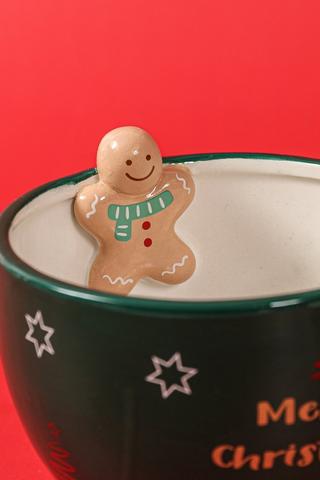 Gingerbread Mug With Candy Handle