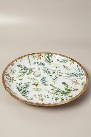 Colab Sue Crick Mangowood Salad Bowl