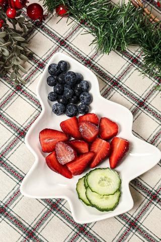 Festive Tree Ceramic Platter