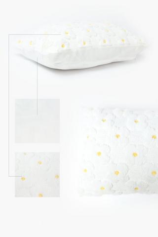 Tufted Flower Scatter Cushion