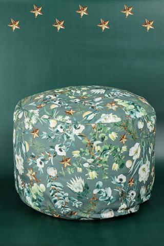 Colab Sue Crick Christmas Pouffe, 30x50cm