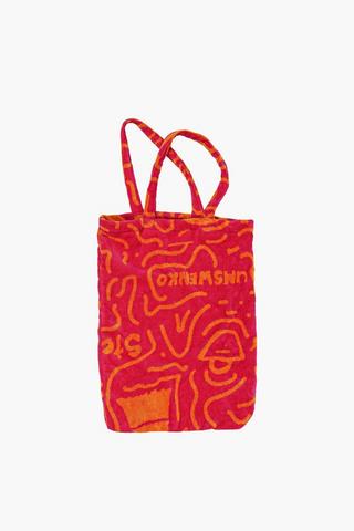 Colab Mandy Mngoma Jacquard Beach Bag