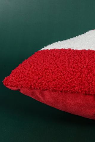 Christmas Merry Bow Scatter Cushion, 30x50cm