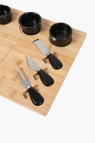 Ebony Cheese Board Set