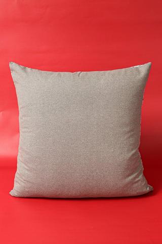 Christmas Printed Elft Foil Scatter Cushion, 50x50cm