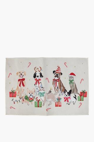Christmas Digital Petsmas Rug, 60x90cm