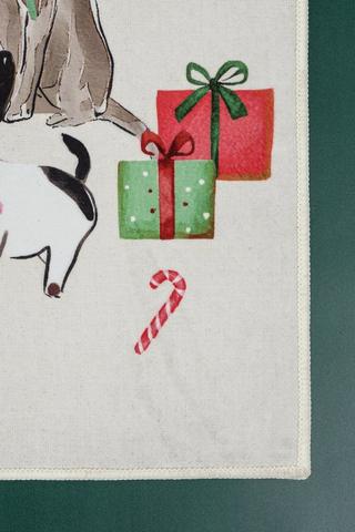 Christmas Digital Petsmas Rug, 60x90cm