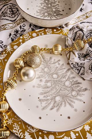 Christmas Tree Ceramic Side Plate