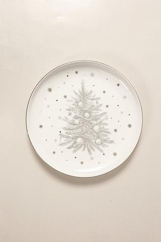 Christmas Tree Ceramic Side Plate