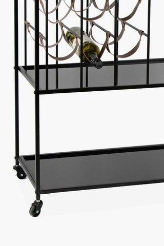 Industrial Bar Trolley