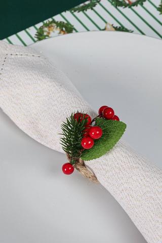 Opulent Napkin Ring Berries
