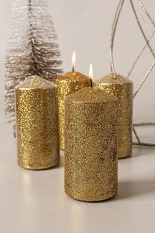 6 Pack Votive Candles, 12cm