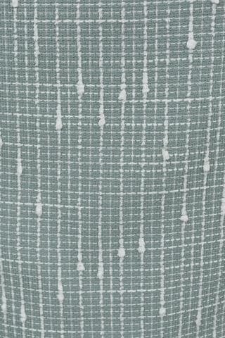 Taped Lined Raindrops Textured Plain Curtain, 230x218cm