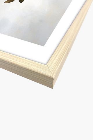 Framed Protea Canvas, 60x90cm