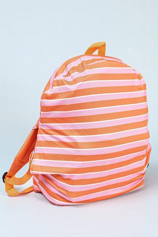 Miami Stripe Luggage Cover Large