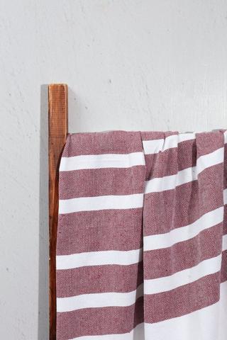 Cotton Stripe Throw, 125x150cm