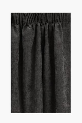 Taped Tennessee Textured Plain Block Out Curtain, 230x218cm