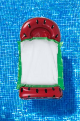 Inflatable Watermelon Mesh Pool Mat