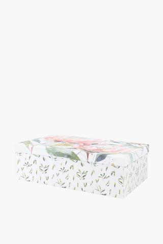 Alicedale Floral Storage Box Large W42 x L27 x H13CM