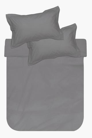 144 Thread Count Premium Cotton Oxford Duvet Cover Set
