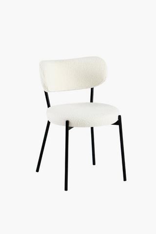 Loft Boucle Dining Chair