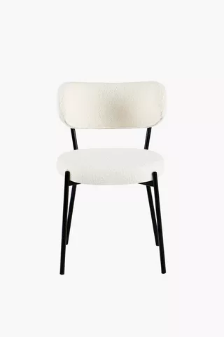 Loft Boucle Dining Chair
