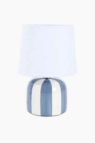 Harvey Ceramic Stripe Lampset, E14