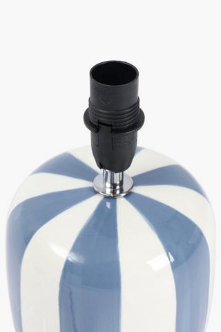Harvey Ceramic Stripe Lampset, E14