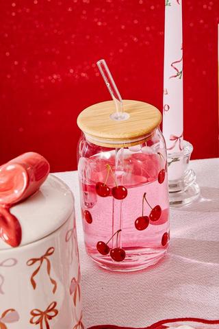 Cherry Glass Sippy Cup