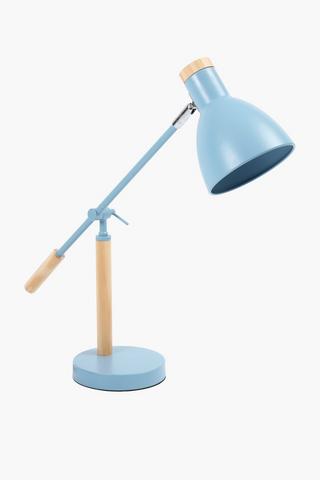 Angled Metal Desk Lampset, E14