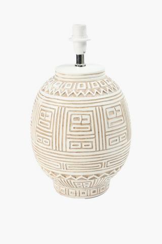 Etched Resin Lamp Base, E14