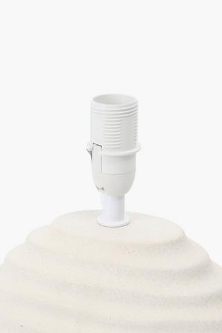 Oval Ceramic Lampset, E14