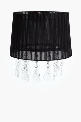 Acrylic Beaded Chandelier, 18x26cm