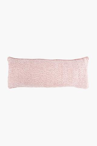 Chenille Textured Scatter Cushion, 30x80cm
