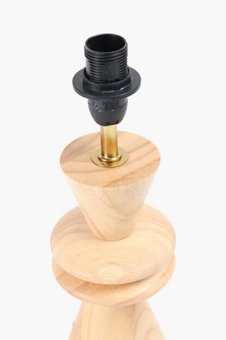 Benson Wooden Lamp Base, E14
