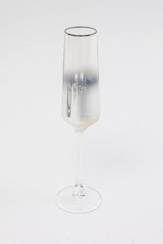 Metallic Champagne Glass
