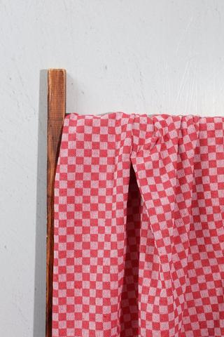 Cotton Checkered Throw, 125x150cm