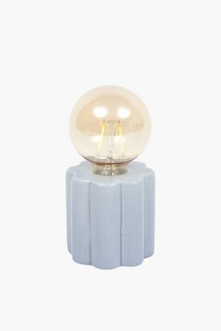 Scallop Lampset, 8.5x17cm