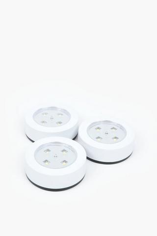 3 Pack Led Push Lights