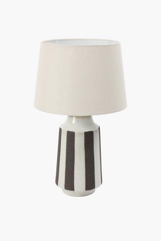 Stripe Ceramic Lampset, E14
