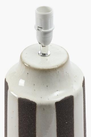 Stripe Ceramic Lampset, E14