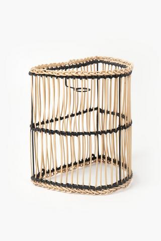 Woven Wall Sconce, 18x26cm