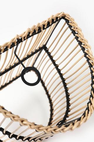 Woven Wall Sconce, 18x26cm